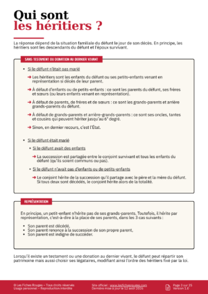Comprendre et réduire légalement les droits de succession