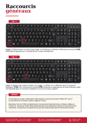 82 raccourcis clavier pour gagner du temps et travailler plus vite