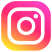 Icone instagram appareil photo aux couleurs du coucher de soleil